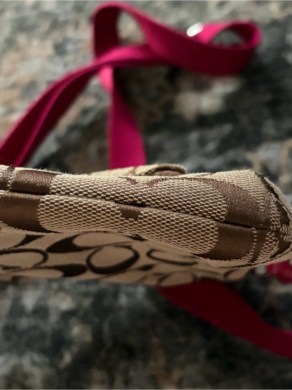 Coach Park Signature Canvas Crossbody